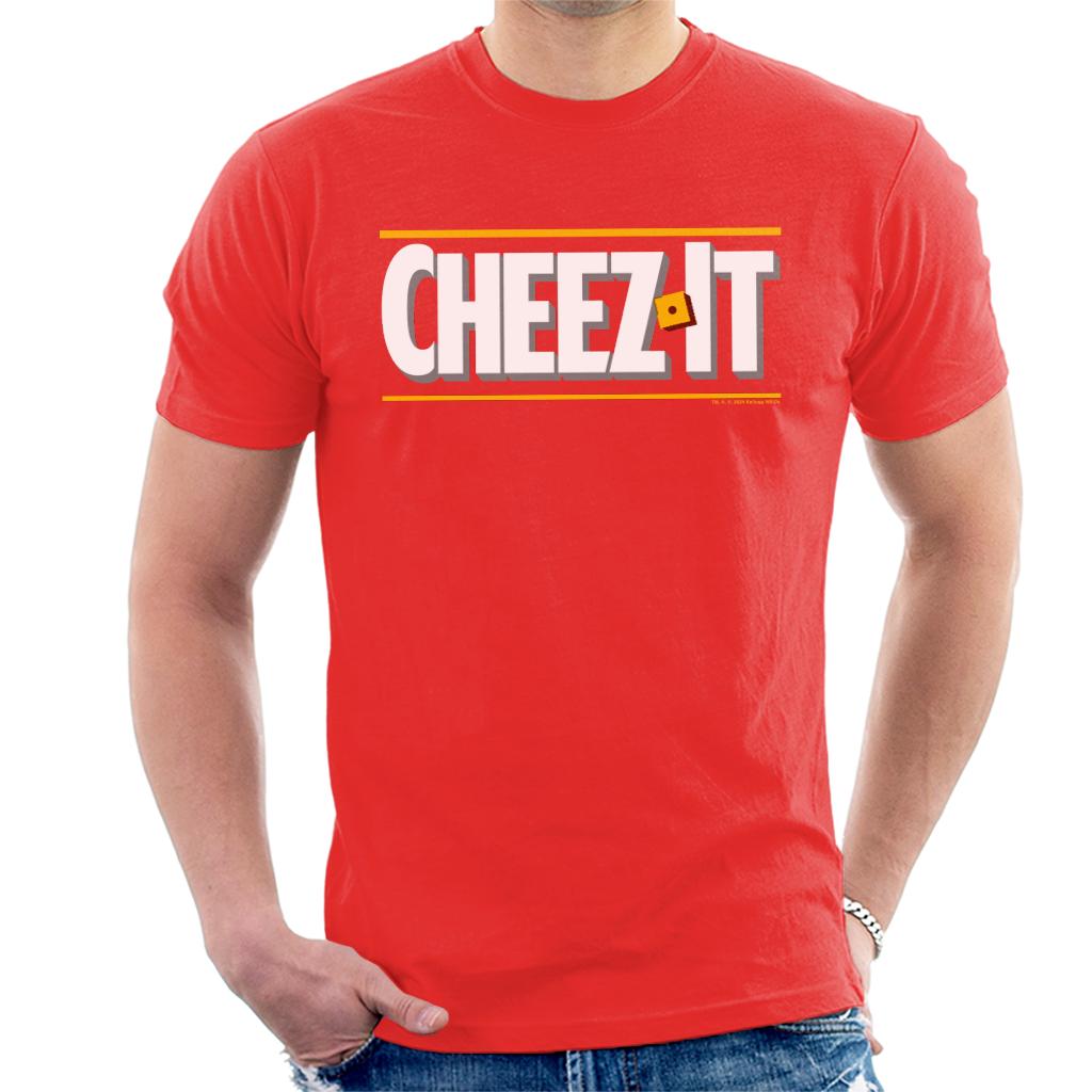 Kelloggs Cheez It Snack Crackers Logo Men's T-Shirt product image 1