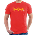 Kelloggs Cheez It Snack Crackers Pattern Art Men's T-Shirt product image 1