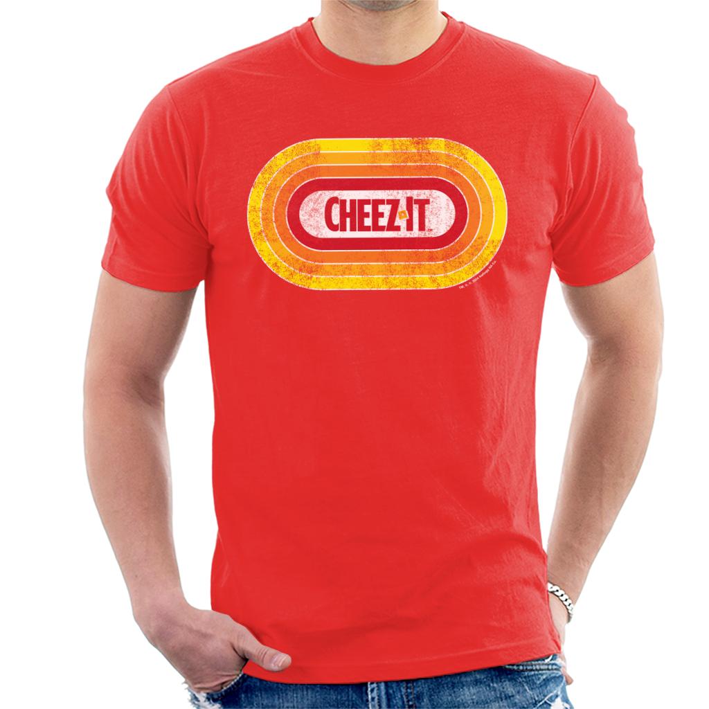 Kelloggs Cheez It Snack Crackers Retro Round Logo Men's product image 1