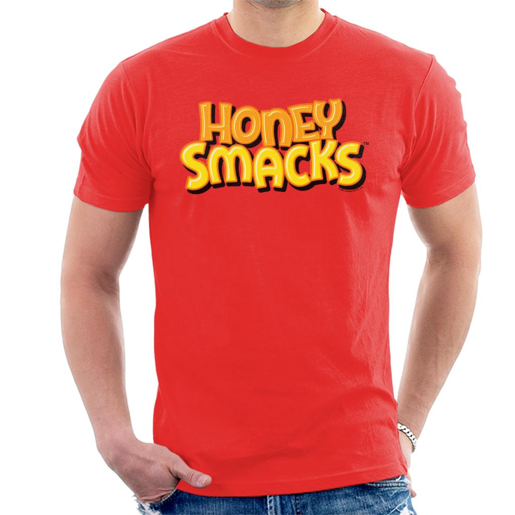 Kelloggs Honey Smacks Breakfast Cereal Logo Men's T-Shirt product image 1