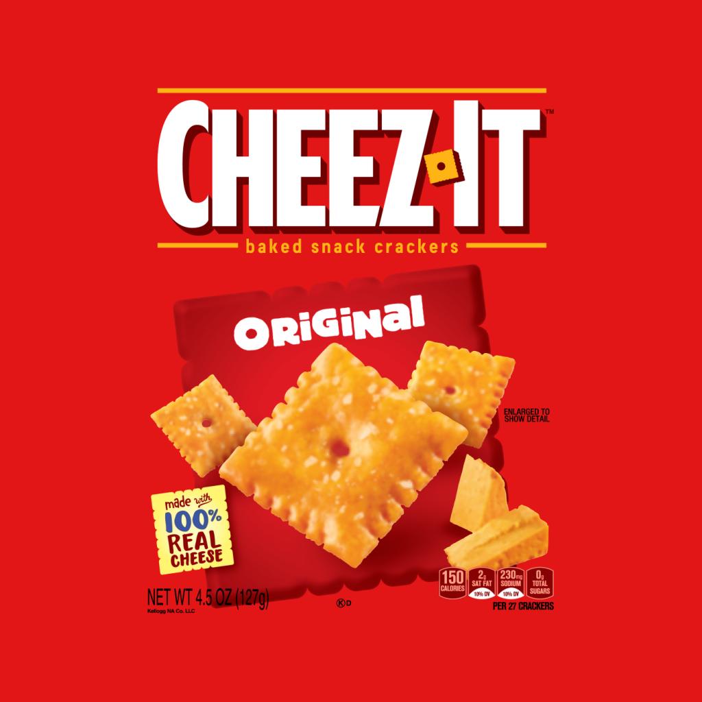 Kelloggs Cheez It Original Baked Snack Crackers Men's product image 2