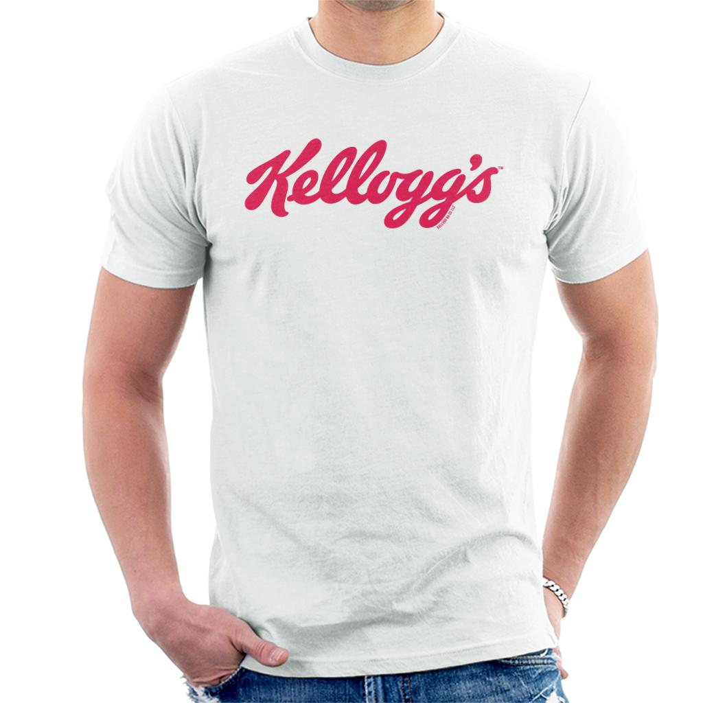 Kelloggs Breakfast Cereals Modern Logo Men's T-Shirt product image 1
