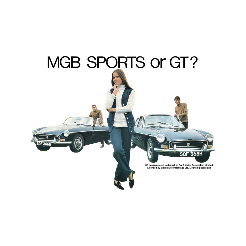 British Motor Heritage MG MGB Or GT Promo Ad Men's T-Shirt product image 2