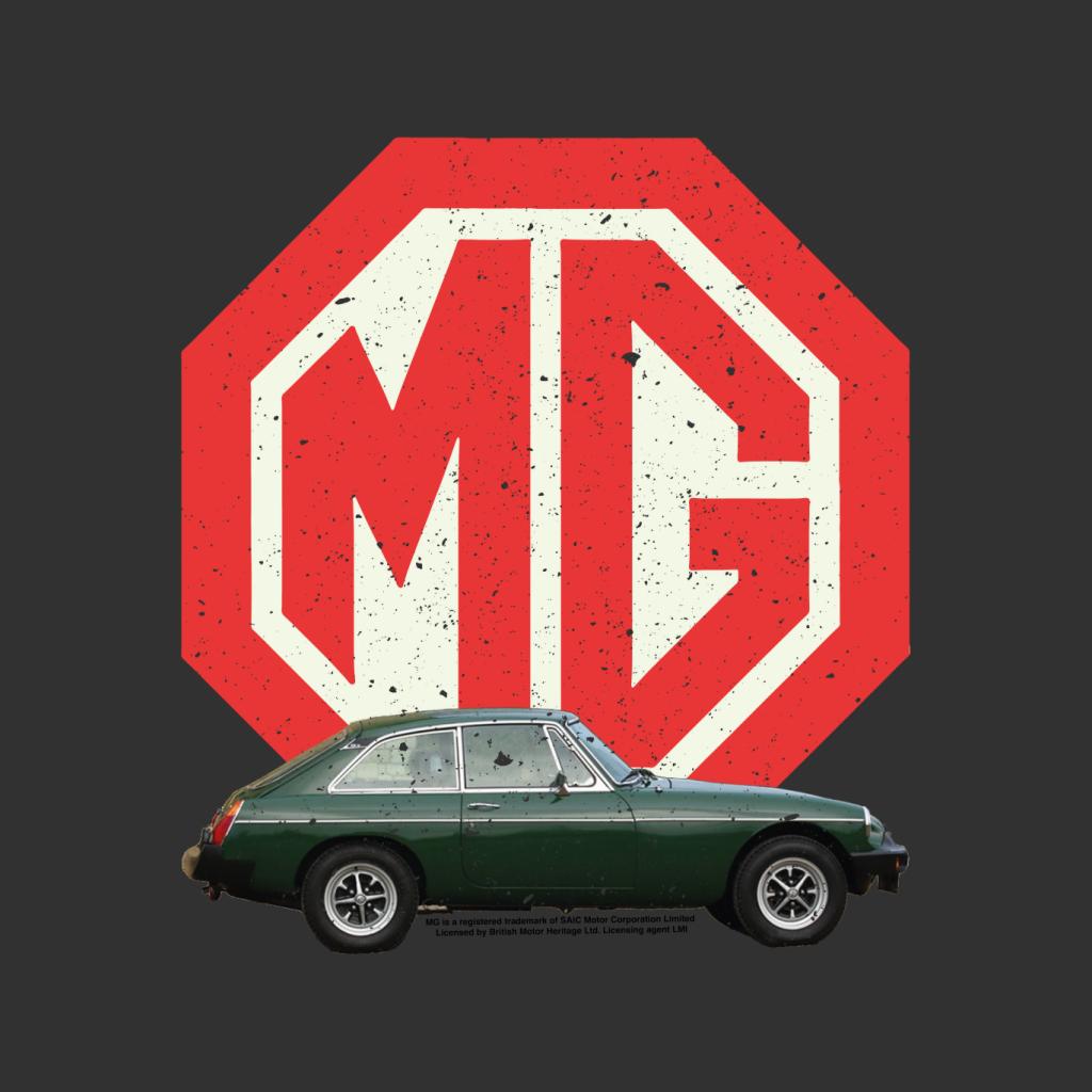 British Motor Heritage MG Retro Logo MGB GT Men's T-Shirt product image 2