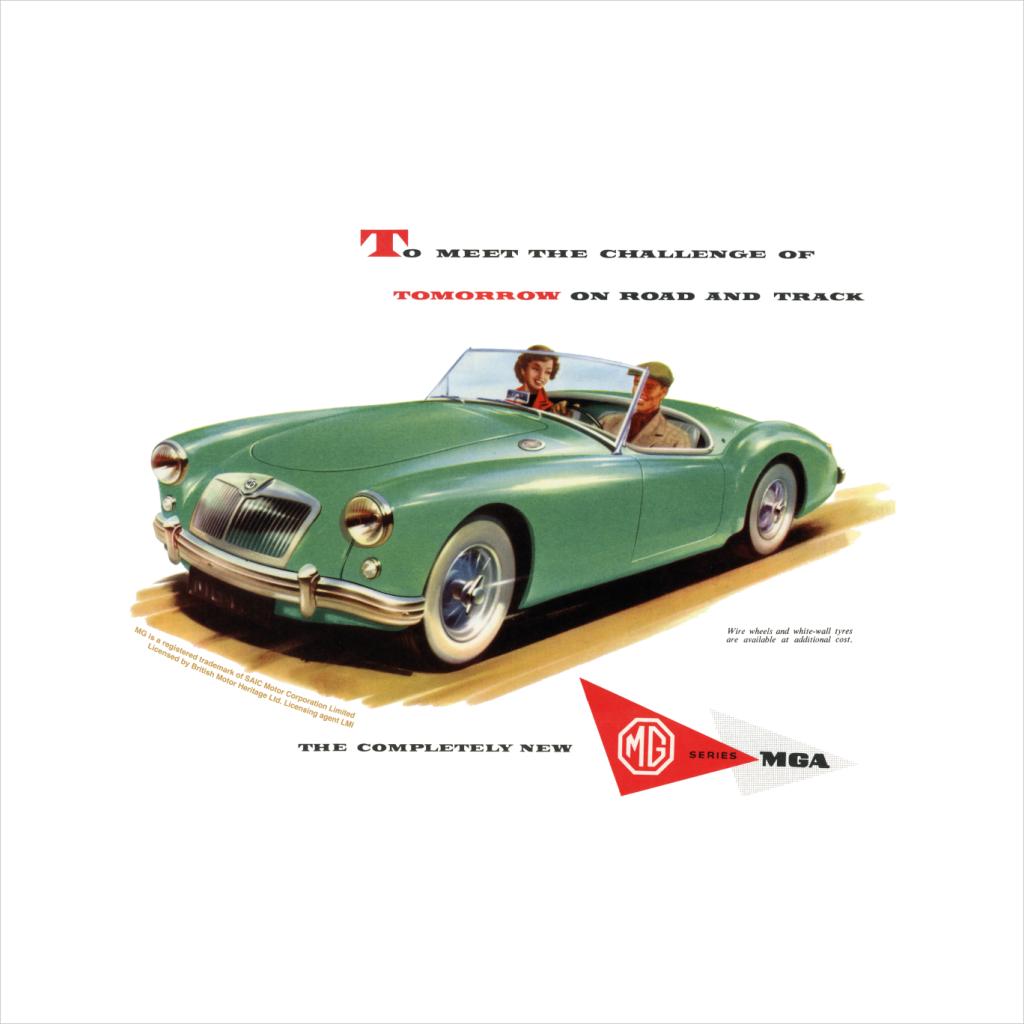 British Motor Heritage MG MGA Roadster Car 1950's Ad Men's product image 2
