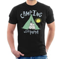 Moomin Camping With Pappa Light Outline Men's T-Shirt product image 1