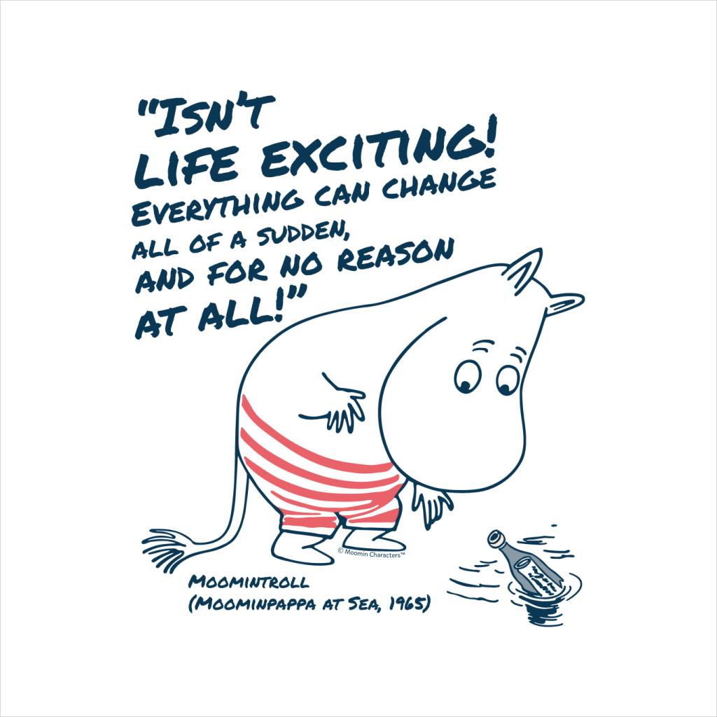 Moomin Life Exciting Moominpappa At Sea Moomintroll Quote product image 2