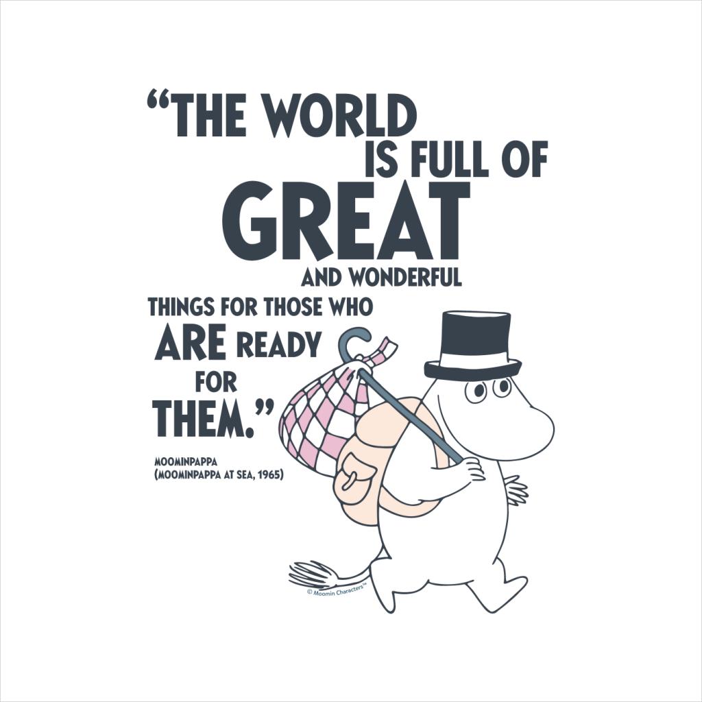 Moomin For Those Who Are Ready Moominpappa At Sea Quote product image 2