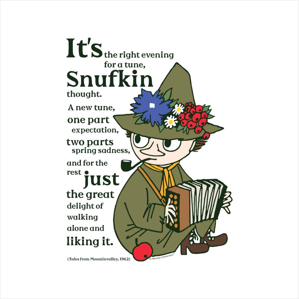 Moomin A New Tune Tales From Moominvalley Snufkin Quote product image 2