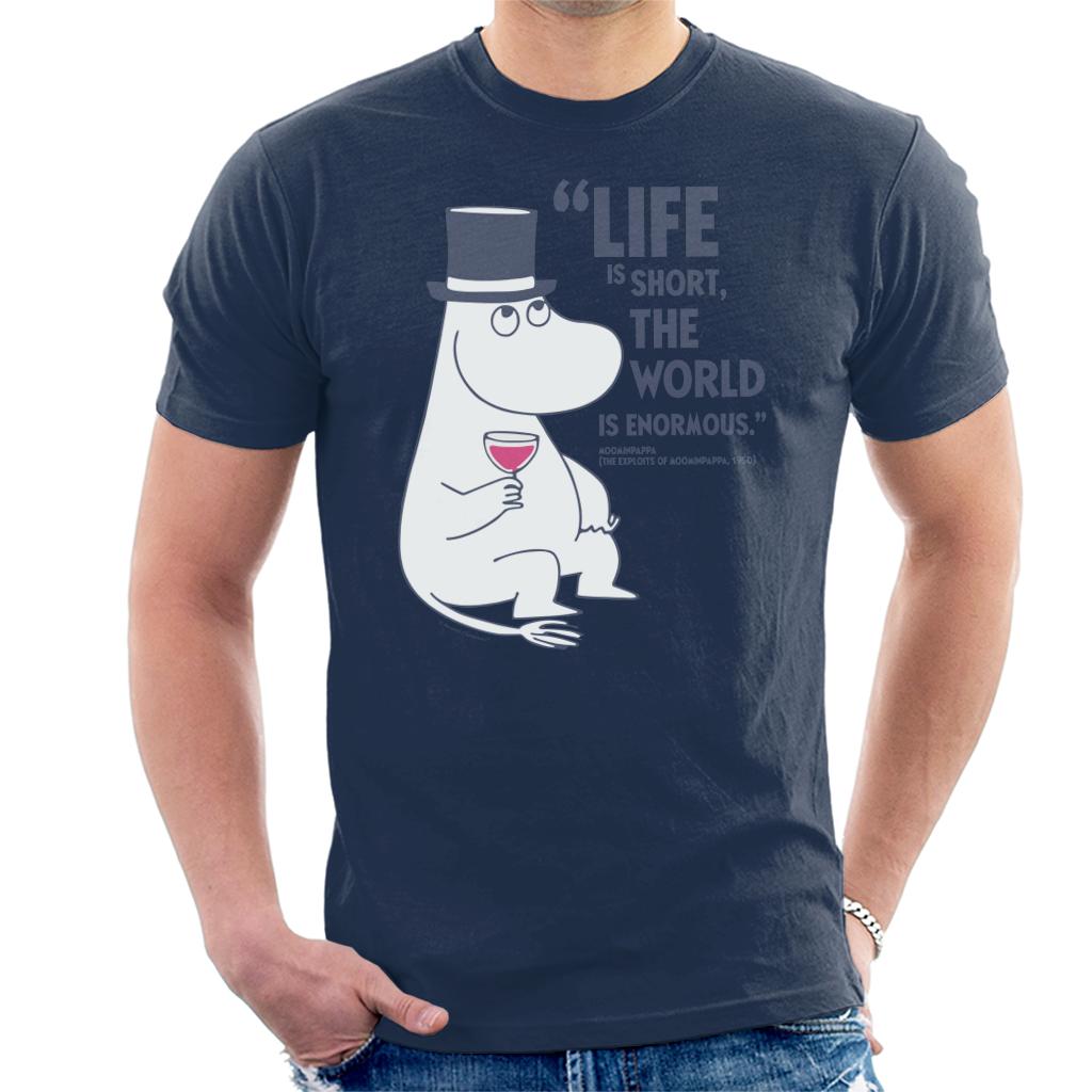 Moomin Life Is Short The Exploits Of Moominpappa Quote product image 1