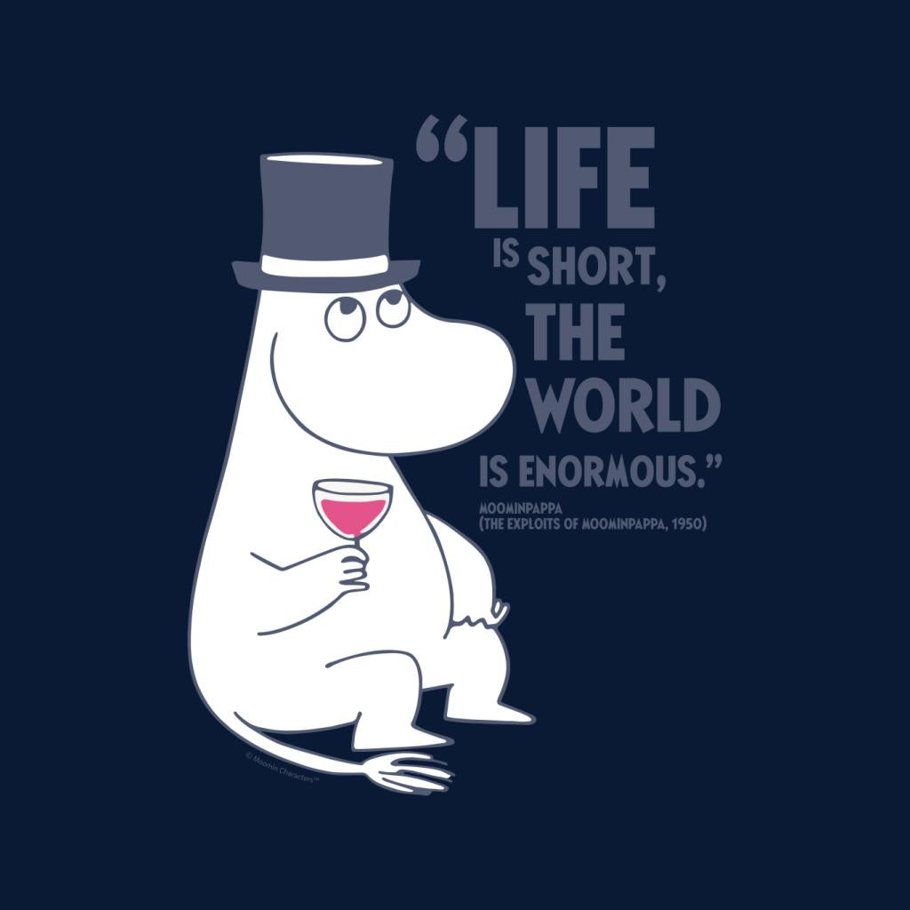 Moomin Life Is Short The Exploits Of Moominpappa Quote product image 2