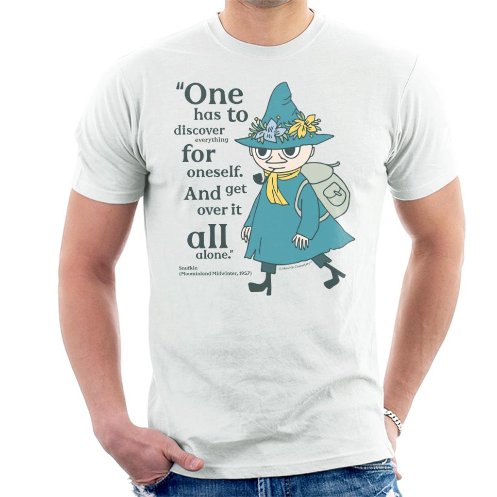 Moomin Discover Moominland Midwinter Snufkin Quote Men's product image 1
