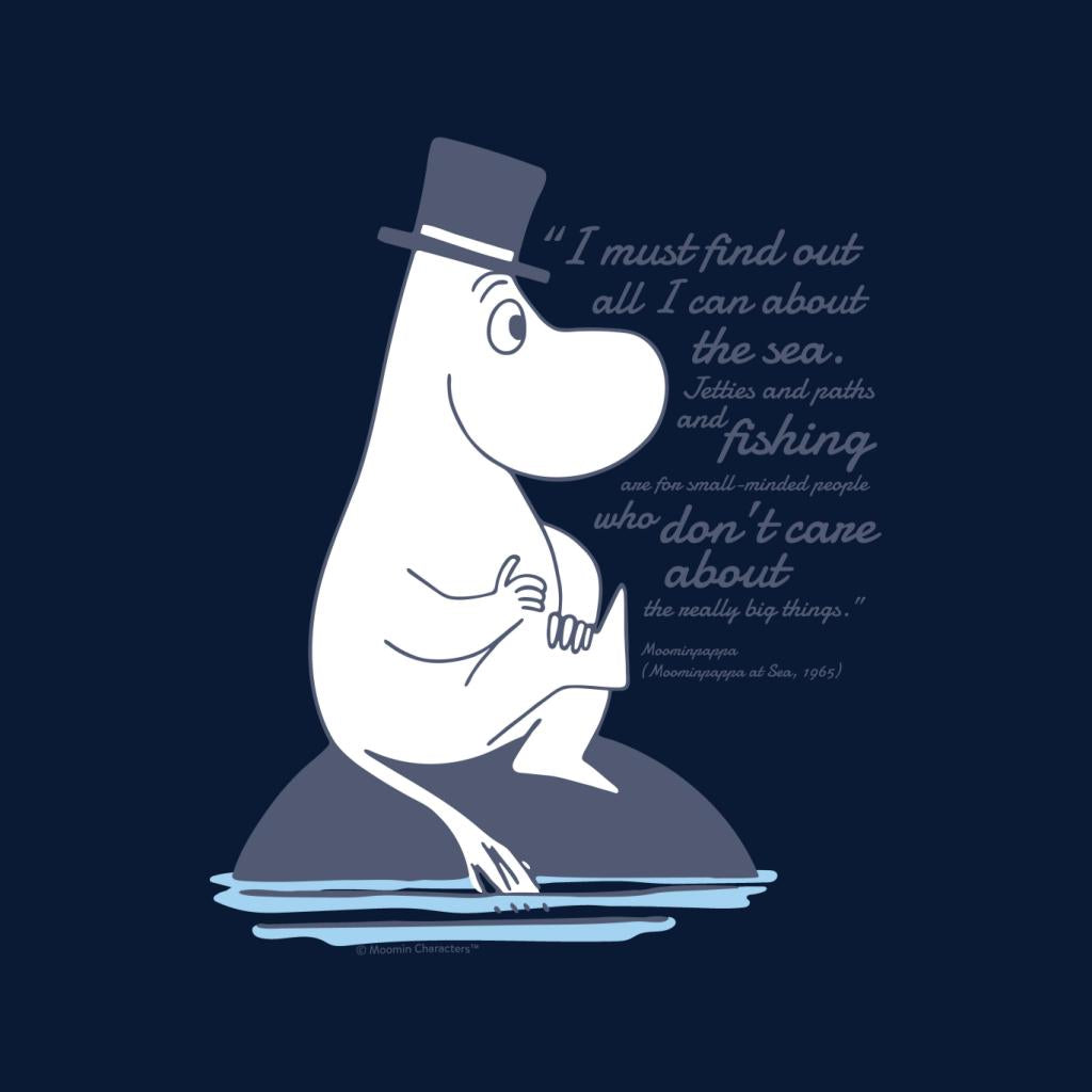 Moomin Really Big Things Moominpappa At Sea Quote Men's product image 2
