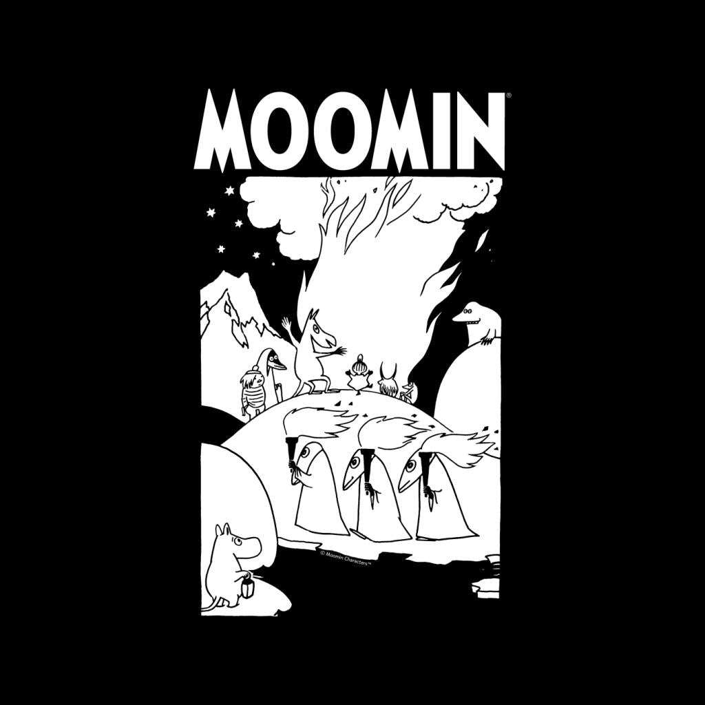 Moomin Moominland Midwinter Bonfire Scene Men's T-Shirt product image 2