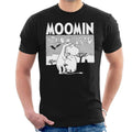 Moomin Moomintroll & Sniff Spooky Comic Strip Men's T-Shirt product image 1
