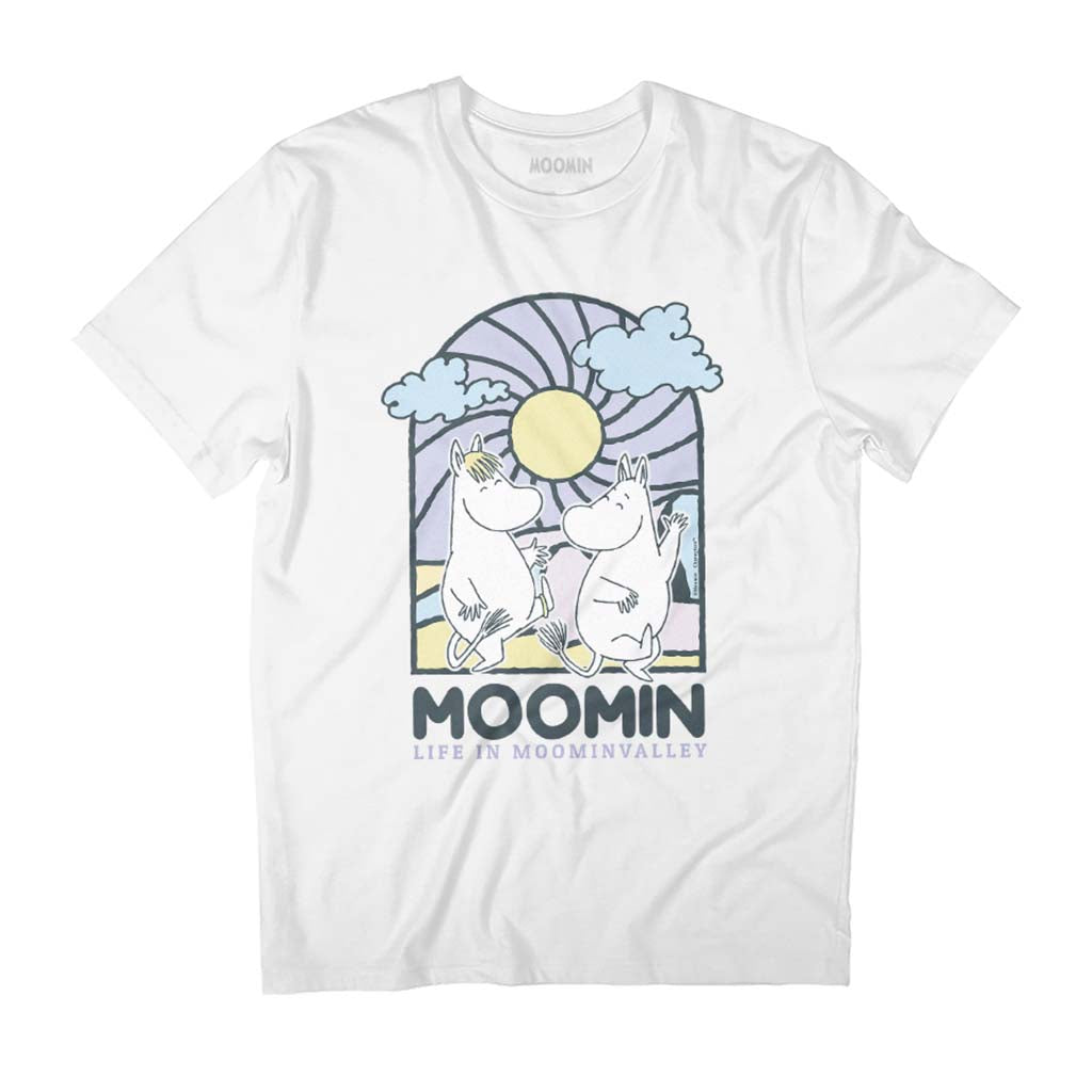 Moomin Stained Glass Style Life In Moominvalley Light Men's product image 1