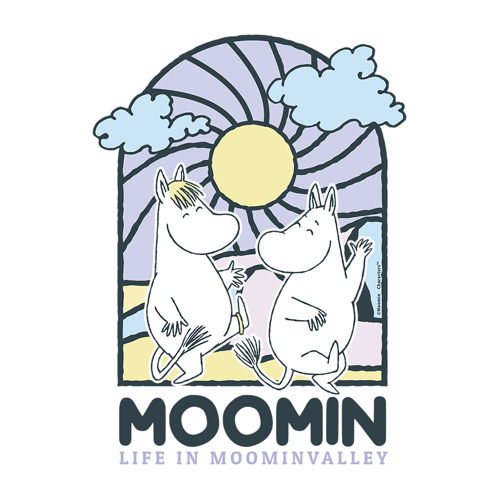 Moomin Stained Glass Style Life In Moominvalley Light Men's product image 2