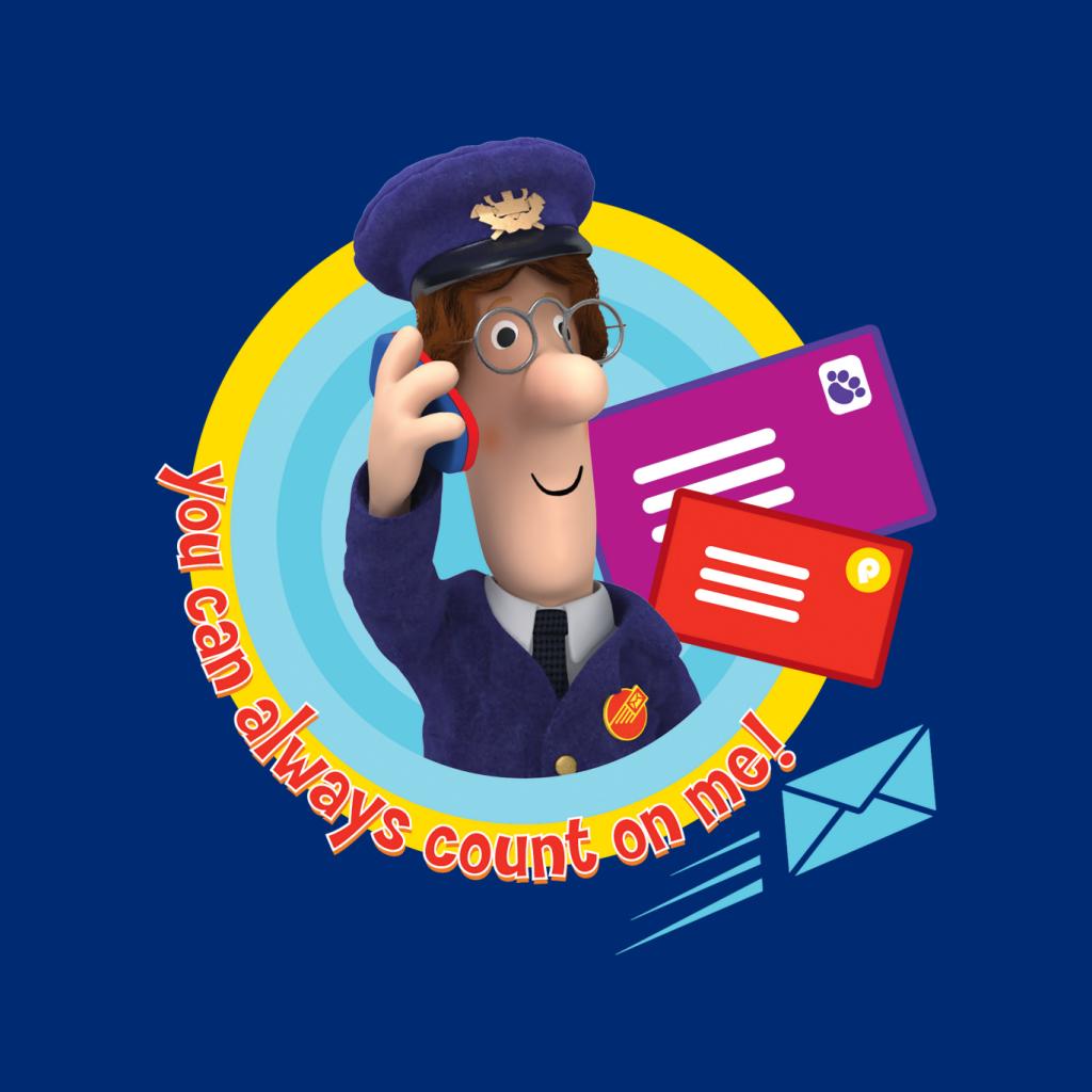 Postman Pat You Can Always Count On Me Men's T-Shirt product image 2