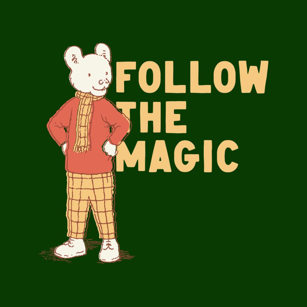 Rupert Bear Follow The Magic Adventure Men's T-Shirt product image 2