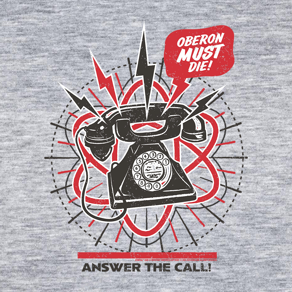 Atomfall Oberon Must Die! Answer The Call! Men's T-Shirt product image 2