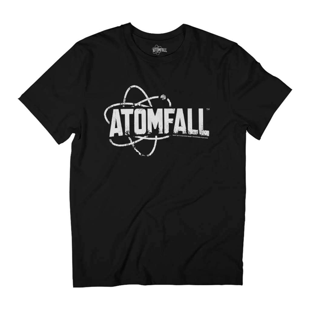 Atomfall Classic White Text Logo Men's T-Shirt product image 1