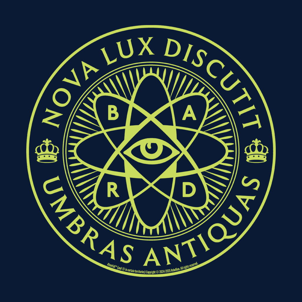 Atomfall B.A.R.D. Atomic Eye Latin Light Green Logo Men's product image 2
