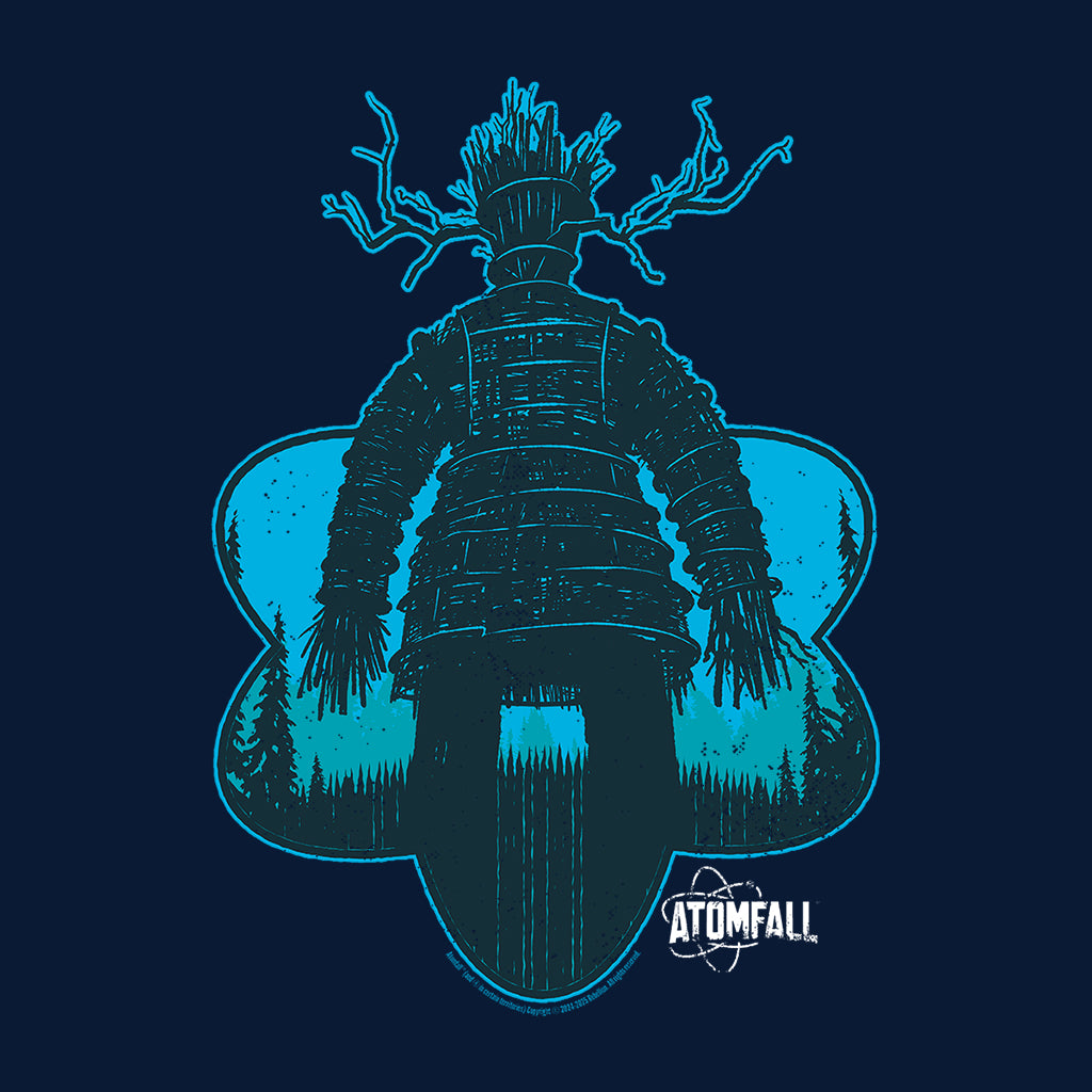 Atomfall Blue Wicker Man Men's T-Shirt product image 2