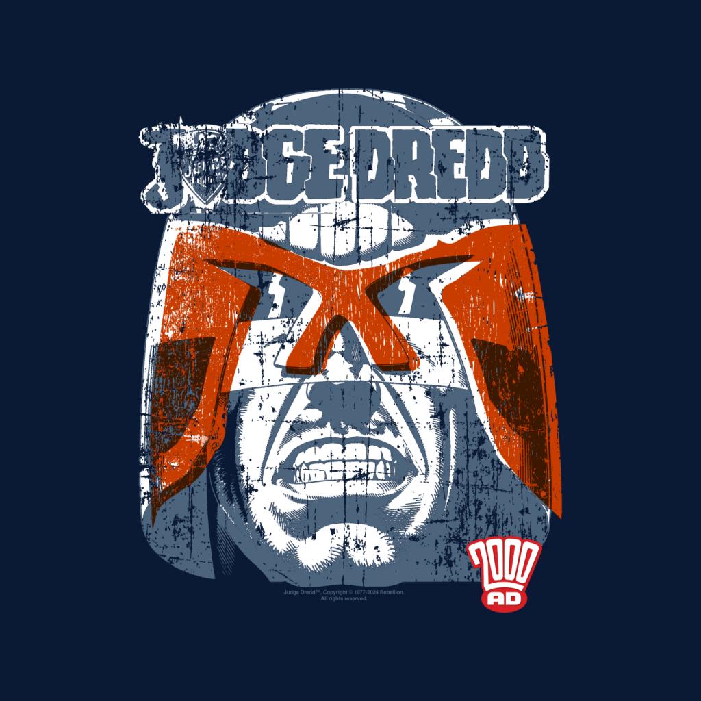 Judge Dredd Grimace 2000 AD Comics Men's T-Shirt product image 2