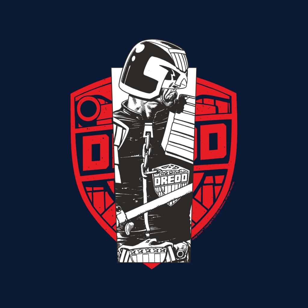 Judge Dredd Law Enforcer 2000 AD Men's T-Shirt product image 2