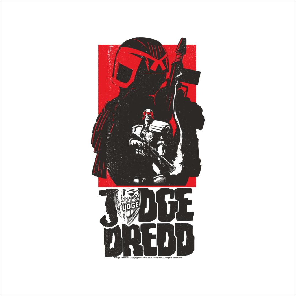 Judge Dredd 2000 AD Comics Lawgiver Men's T-Shirt product image 2