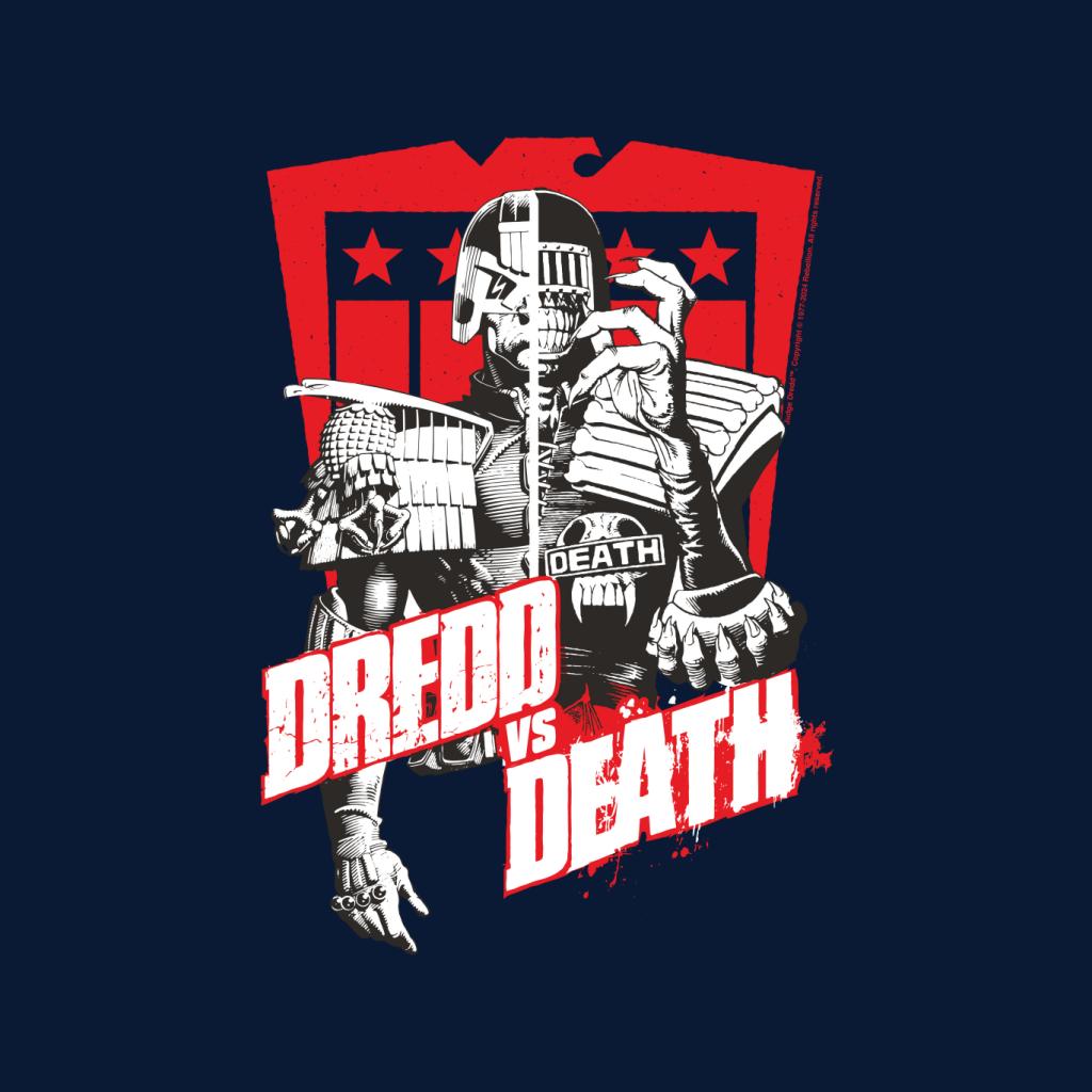 Judge Dredd 2000 AD vs Death Red Shield Men's T-Shirt product image 2