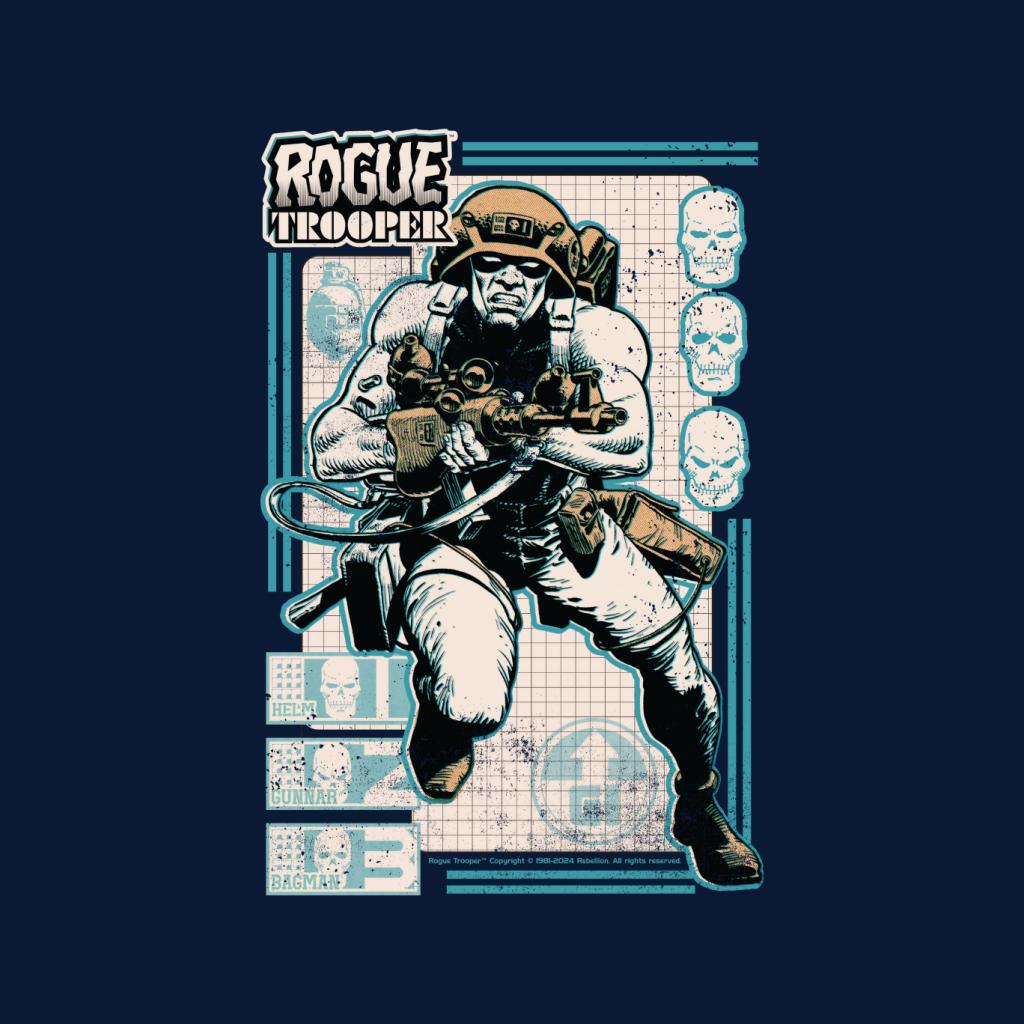 Rogue Trooper Helm Genetic Infantryman Men's T-Shirt product image 2