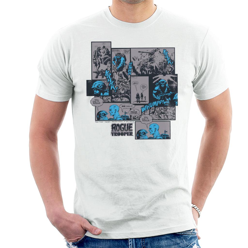 Rogue Trooper Comic Strip Men's T-Shirt product image 1