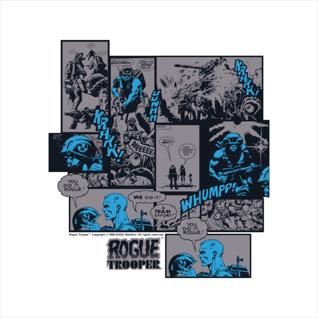 Rogue Trooper Comic Strip Men's T-Shirt product image 2