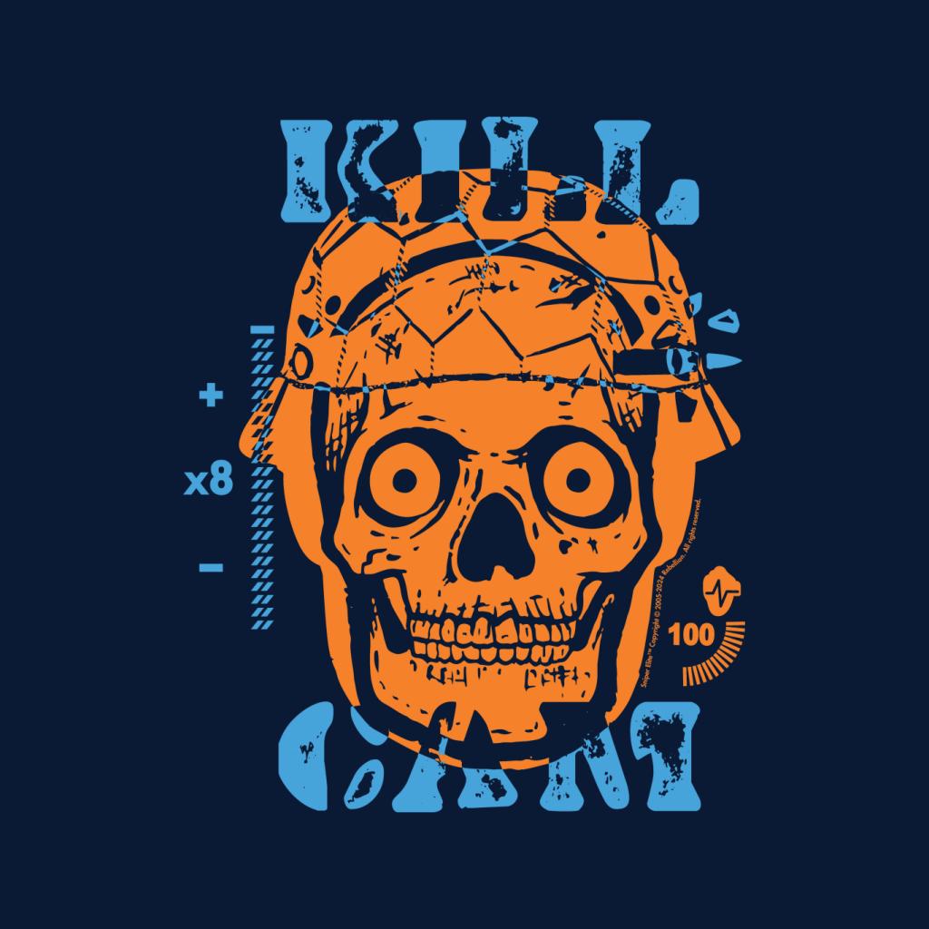 Sniper Elite Kill Cam Skull Men's T-Shirt product image 2