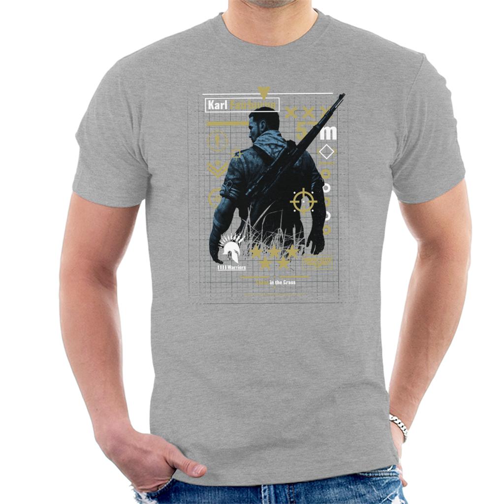 Sniper Elite Karl Fairburne Snake In The Grass Men's T-Shirt product image 1