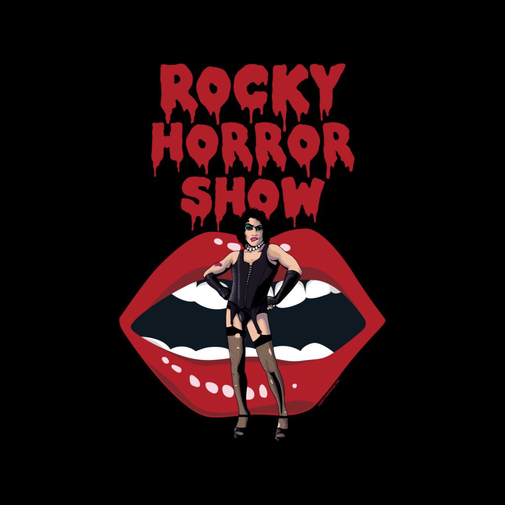 Rocky Horror Show Dr Frank N Furter With Lips Men's T-Shirt product image 2