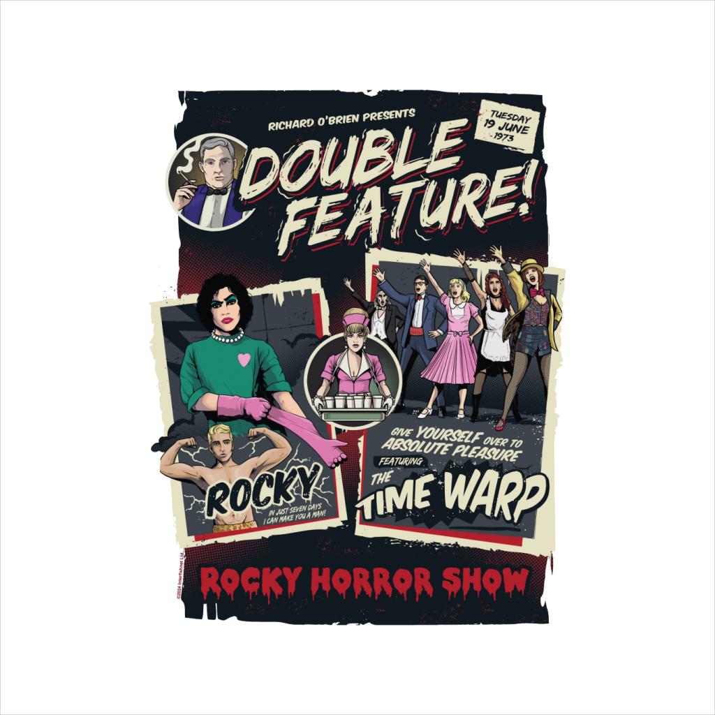 Rocky Horror Show Double Feature Posters Men's T-Shirt product image 2