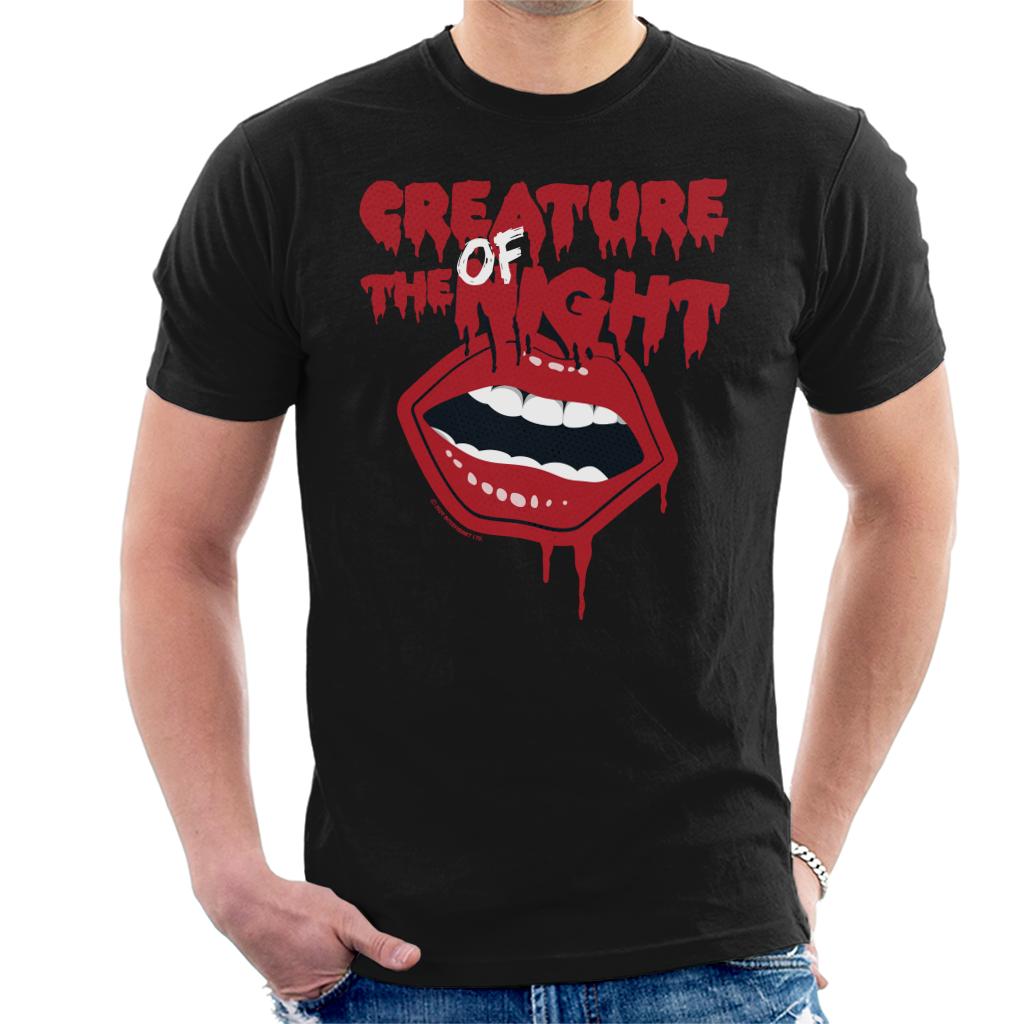 Rocky Horror Show Creature Of The Night Mouth Men's T-Shirt product image 1