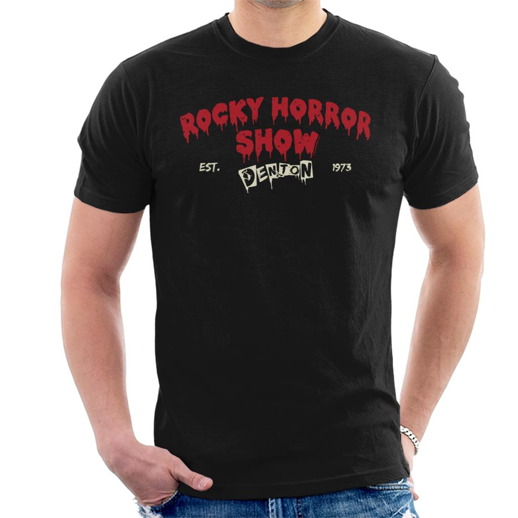 Rocky Horror Show Est.1973 Denton Light Print Men's T-Shirt product image 1