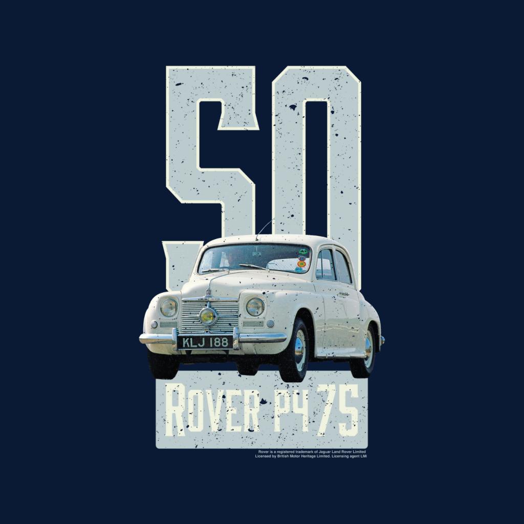 British Motor Heritage Rover P4 75 1950 Car Men's T-Shirt product image 2