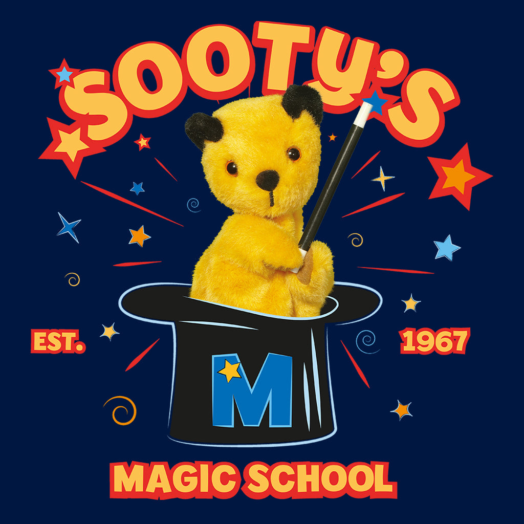 Sooty Sooty's Magic School M Top Hat Men's T-Shirt