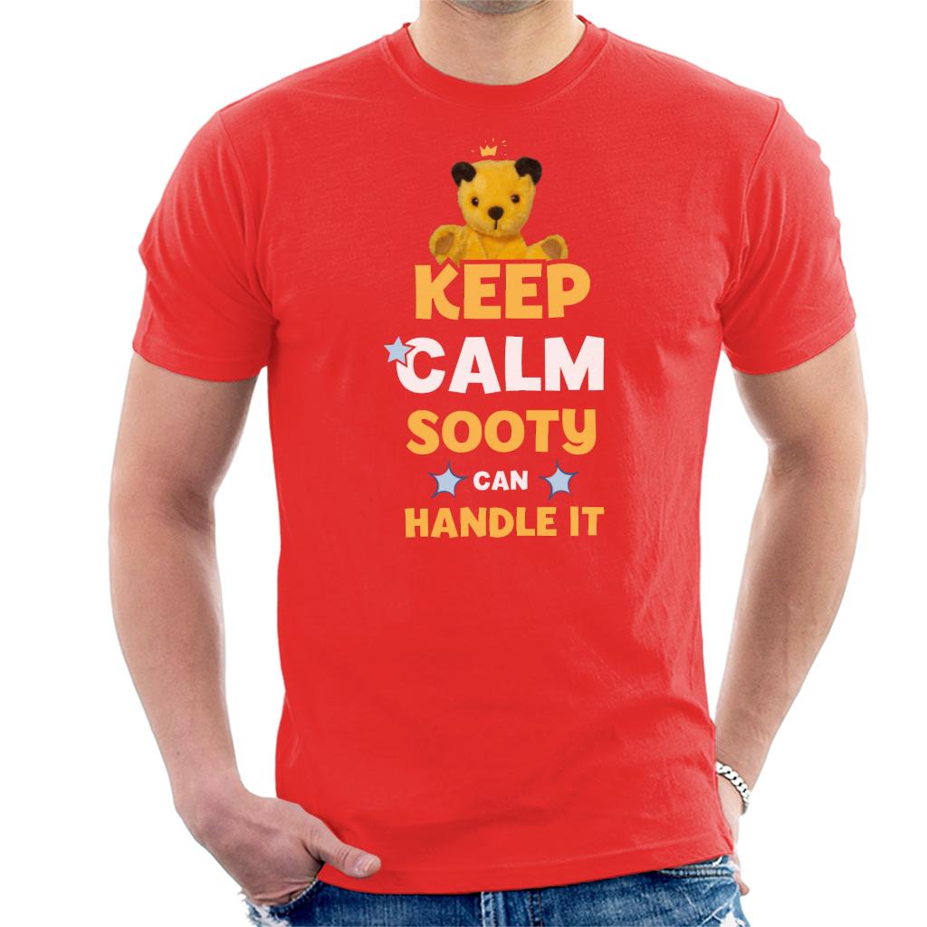Sooty Keep Calm White Yellow Text Can Handle It Men's product image 1