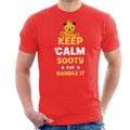 Sooty Keep Calm White Yellow Text Can Handle It Men's product image 1
