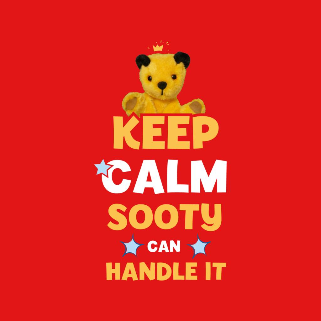 Sooty Keep Calm White Yellow Text Can Handle It Men's product image 2